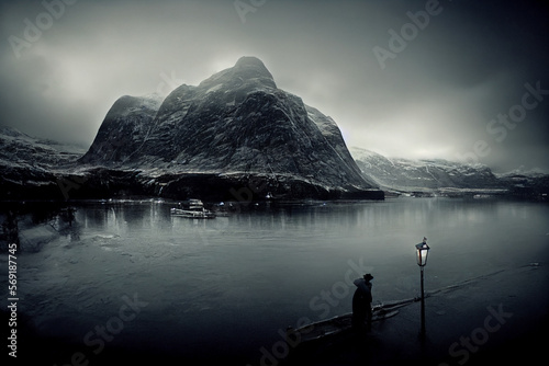 lake in the mountainsd