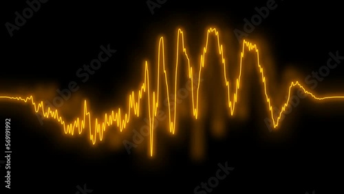 Audio Waveform - Beats
Audio waveform / soundwave visualization of a hip-hop drum loop