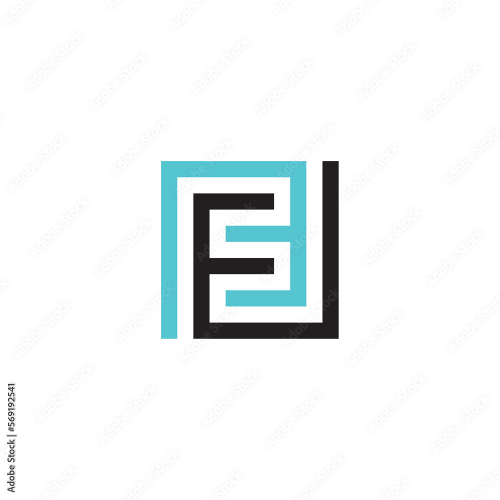 double letter e logo icon double letter e logo icon
