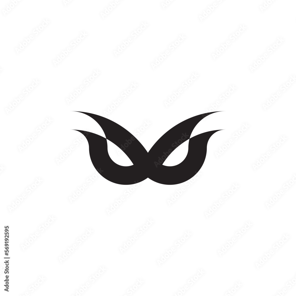 eye mask vector icon design