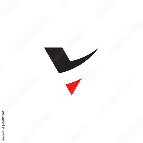 Free Download letter v logo design vector symbol - GFXLoad