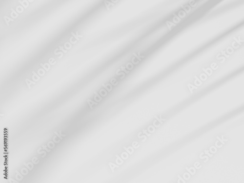 white background of organic shadow over white textured wall