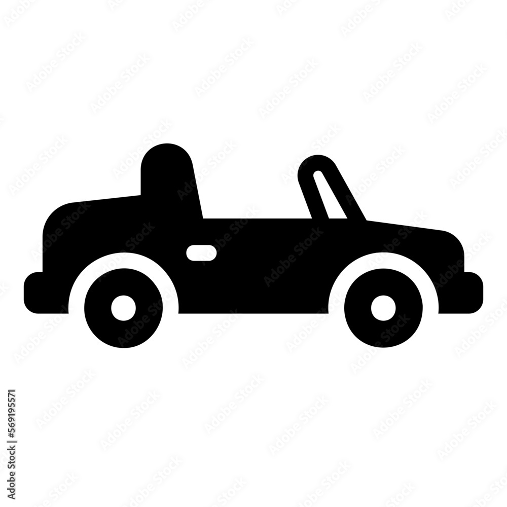 wedding car glyph icon wedding car glyph icon