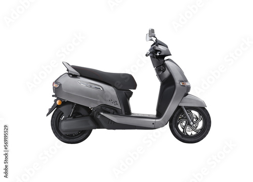 indian grey scooter or scooty