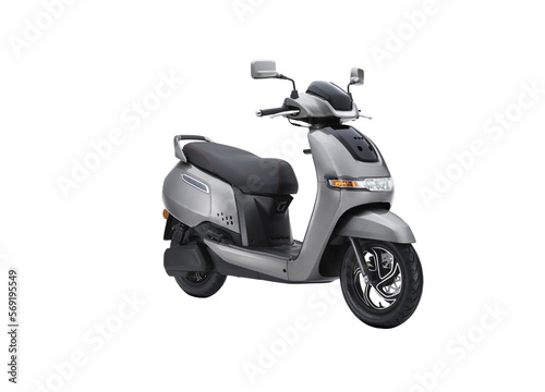 Fotografia indian grey scooter or scooty
