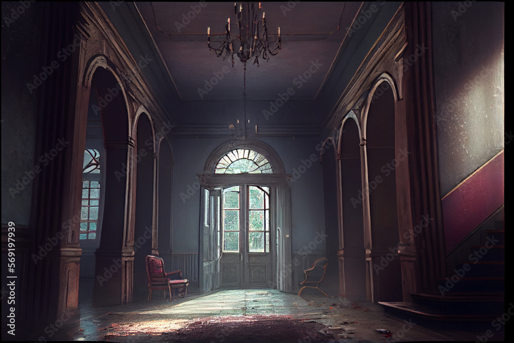 Fototapeta premium interior of church