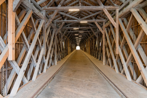 Old Rhine Bridge Vaduz Sevelen