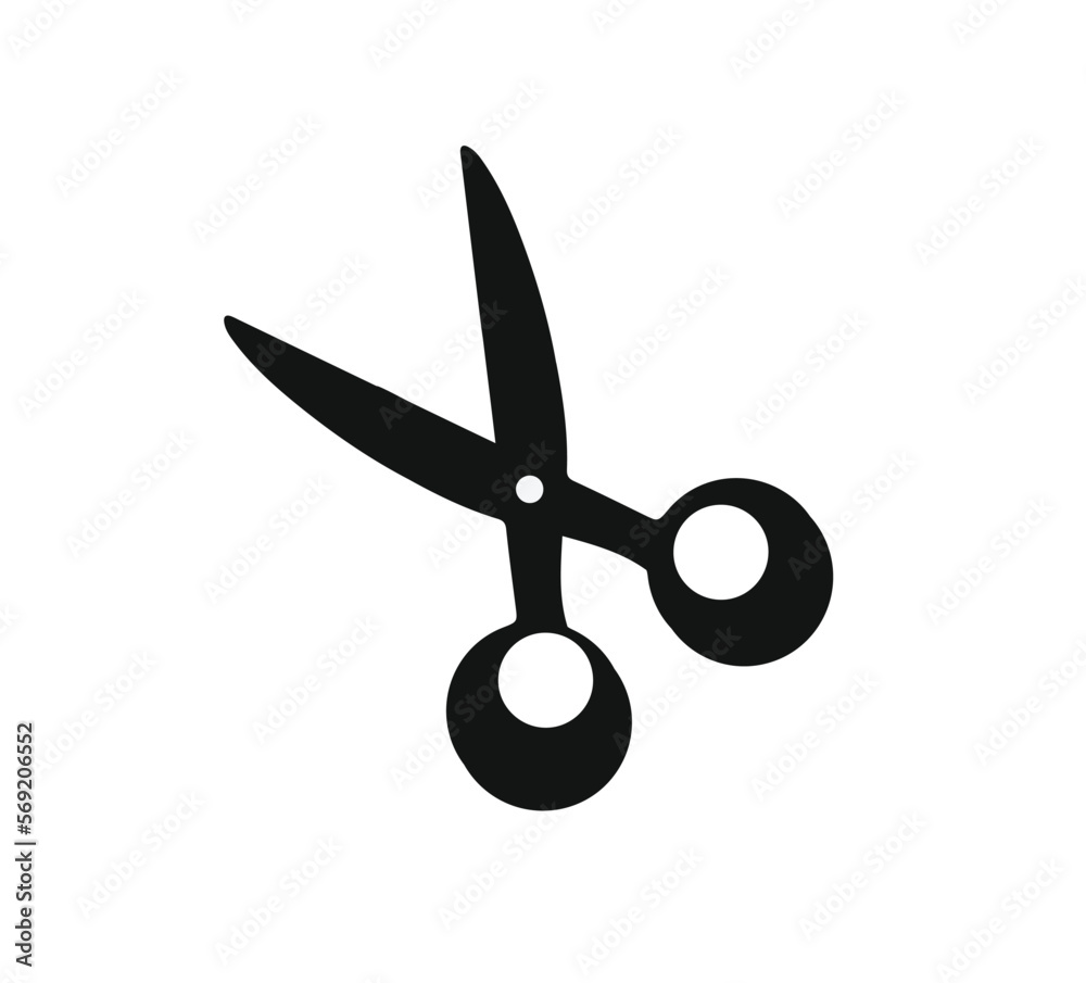 Fototapeta premium scissors isolated on white background