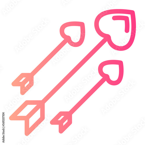 cupid gradient icon