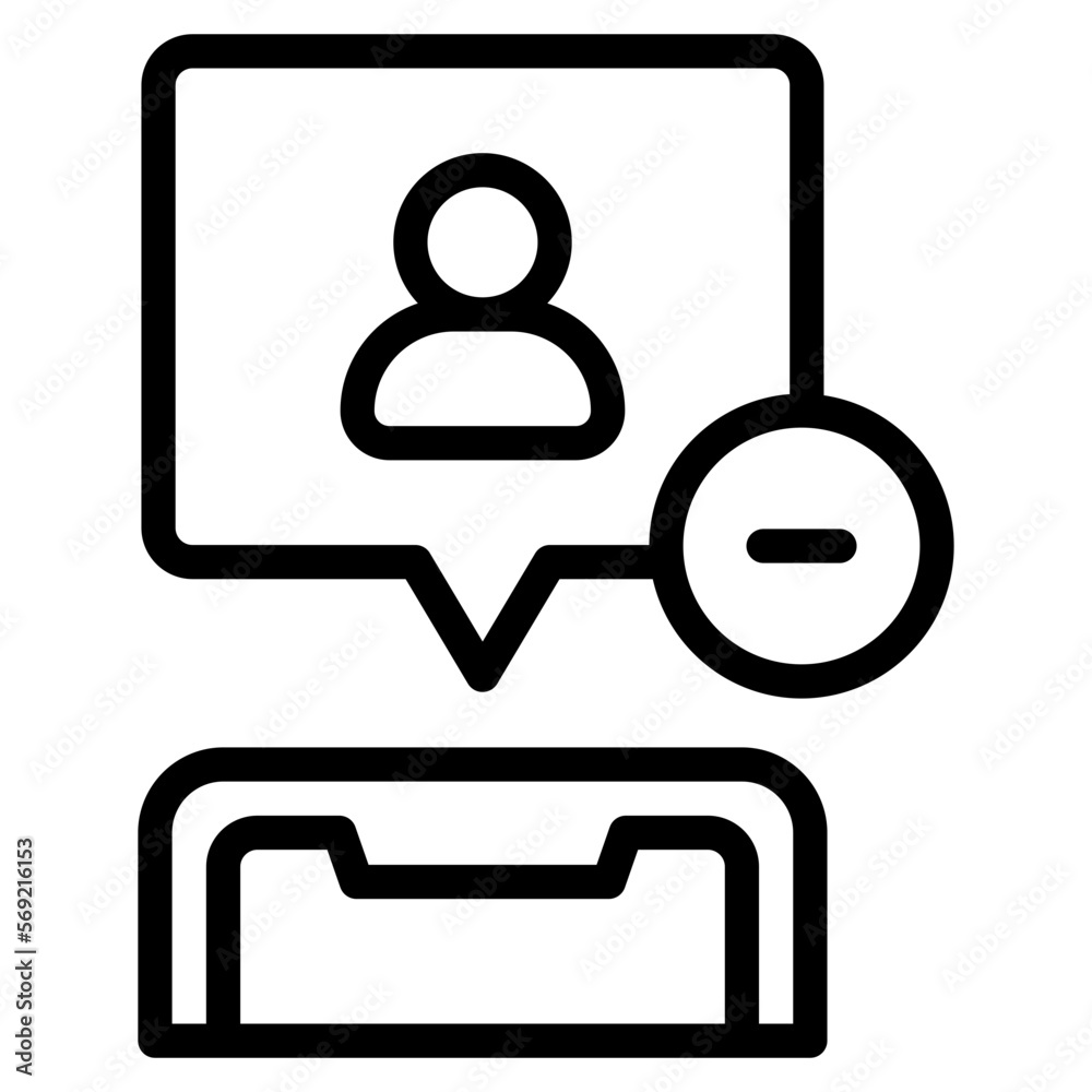 Unfriend Icon Unfriend Icon