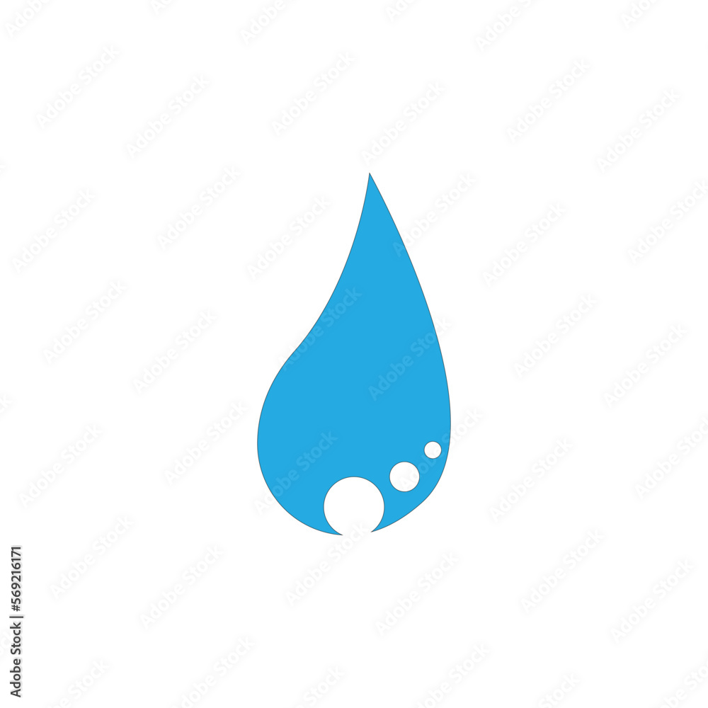 Water Drop Logo Template Vector Illustration Water Drop Logo Template Vector Illustration