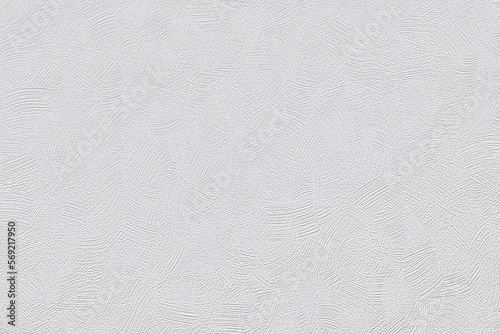 White texture of paper wallpaper with abstract stains. Plastered embossed wall.