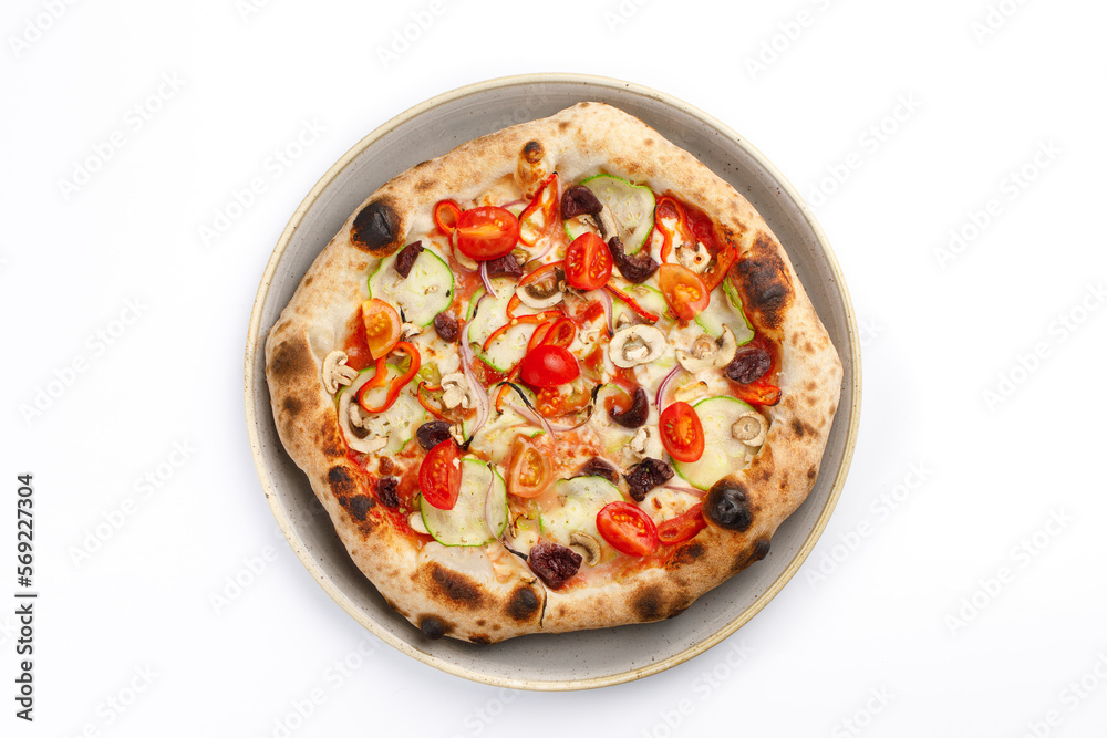 Vegetable pizza Vegetable pizza