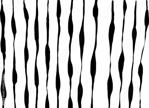 Handdrawn Dry Brush Seamless Strokes with Nodes