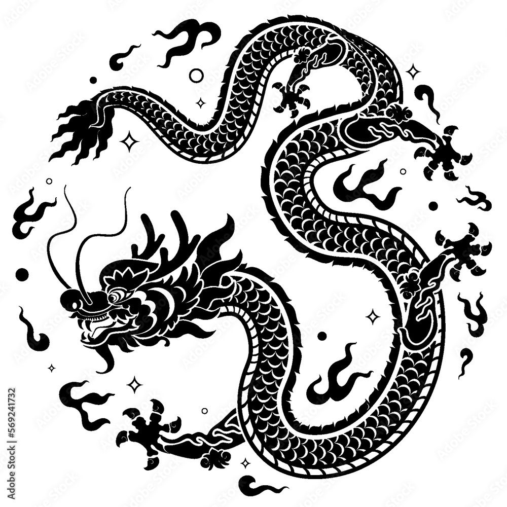 Happy chinese new year 2024 the dragon zodiac sign with flower,lantern,asian elements gold paper cut style on color background. ( Translation : happy new year 2024 year of the dragon ). Happy chinese new year 2024 the dragon zodiac sign with flower,lantern,asian elements gold paper cut style on color background. ( Translation : happy new year 2024 year of the dragon ).