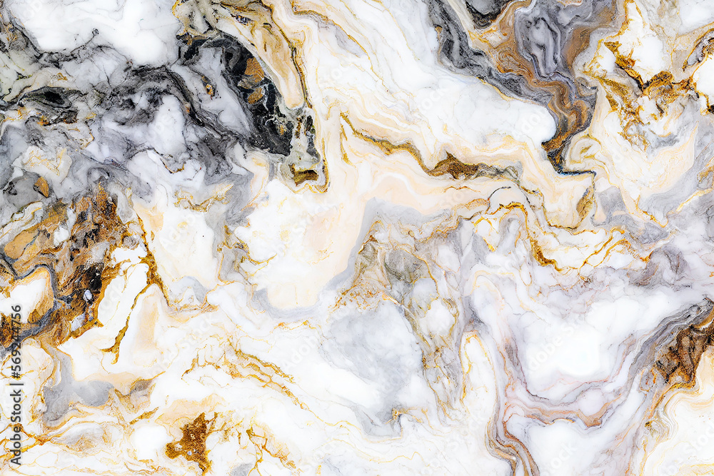 White and black marble texture luxury background, abstract marble texture