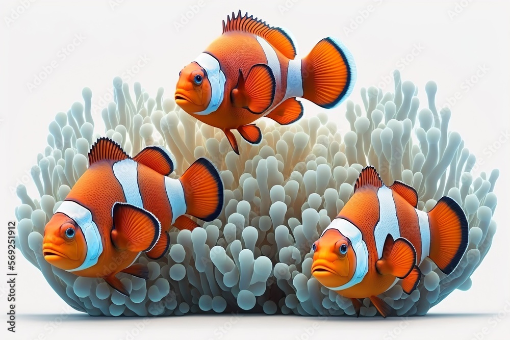 Fototapeta premium fish in aquarium