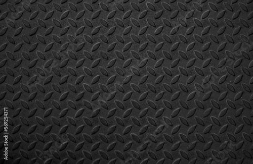 Wallpaper Mural black iron paper texture panorama. Steel floor. Background image. Copy space design. Steel pattern for making non-slip floors. Torontodigital.ca