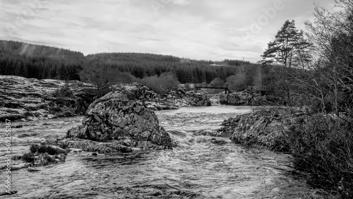 The Fall Pool, Balnacoil, River Brora and the Blackwater