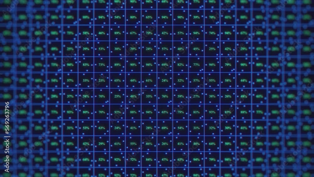 Digital Lights Background Seamless Loop Motion Digital Lights Background Seamless Loop Motion