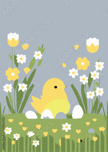 Set of Easter backgrounds.