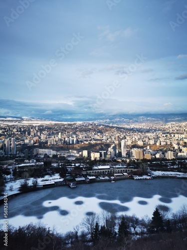 view of the city