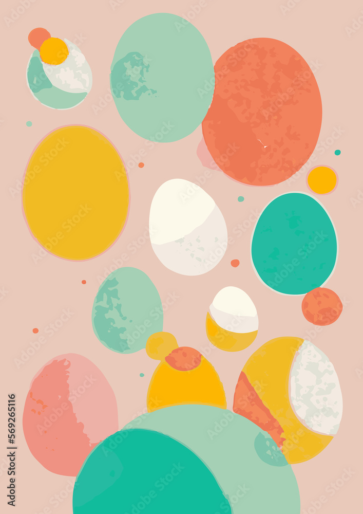 Set of Easter backgrounds. Set of Easter backgrounds.