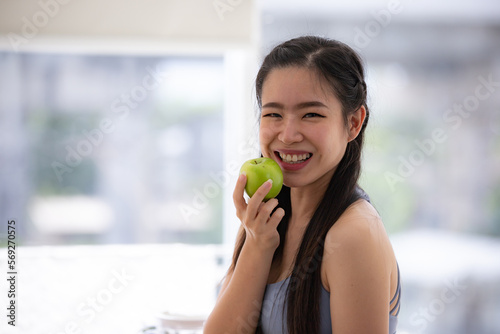Portrait of healthy and fit...
