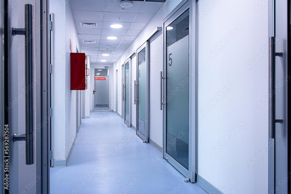 corridor in a hospital