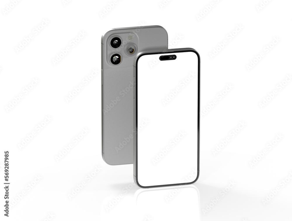 Modern frameless smartphone Mock up Modern frameless smartphone Mock up