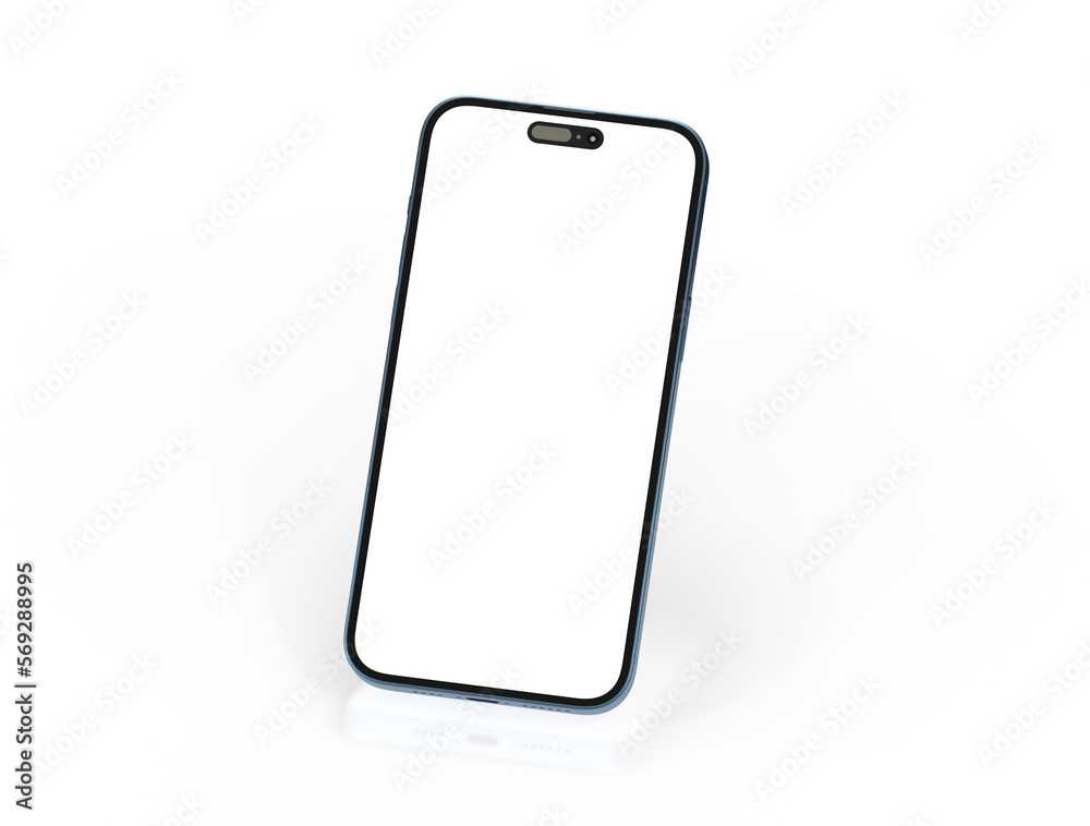 Modern frameless smartphone Mock up Modern frameless smartphone Mock up