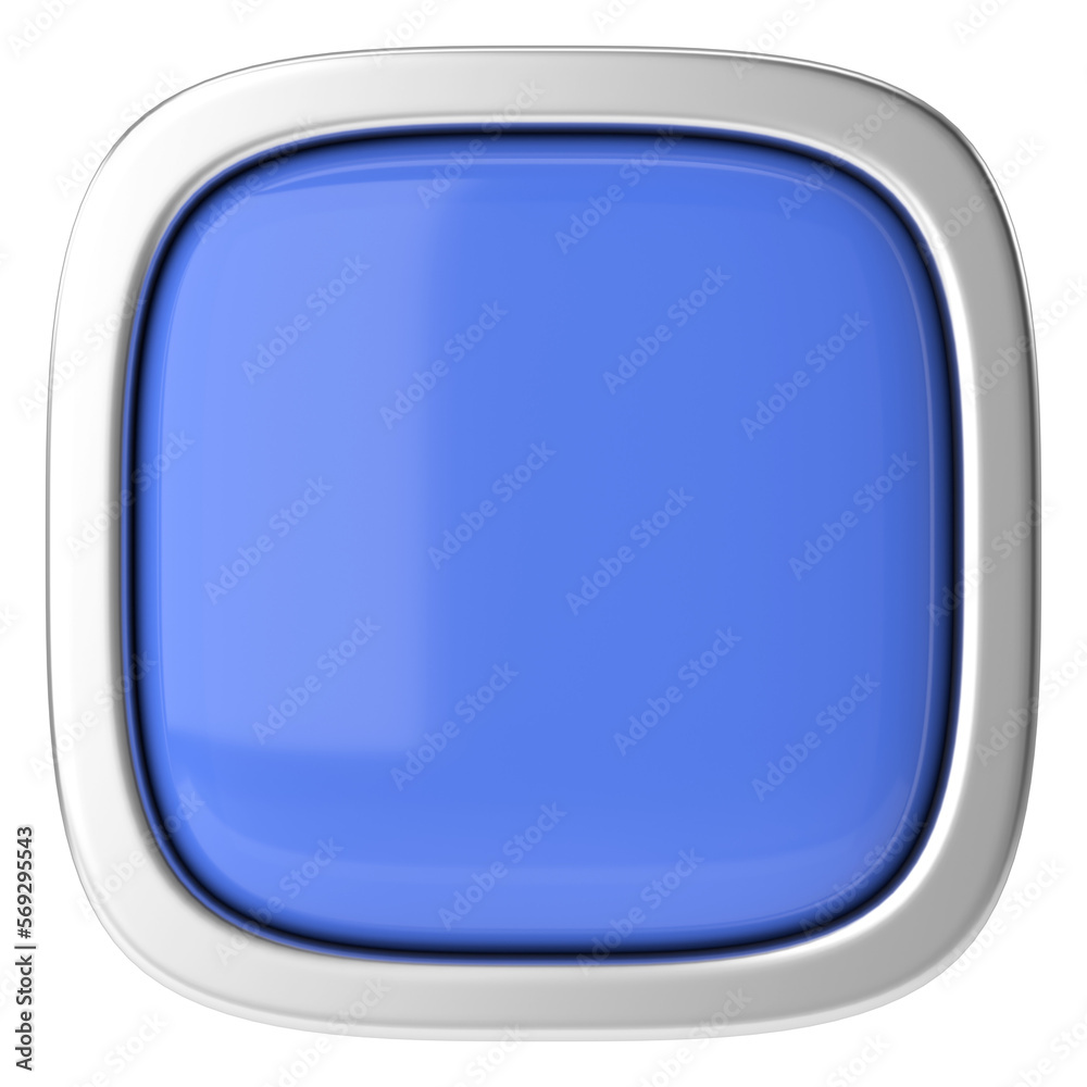 3D button. Empty button. 3D illustration. 3D button. Empty button. 3D illustration.