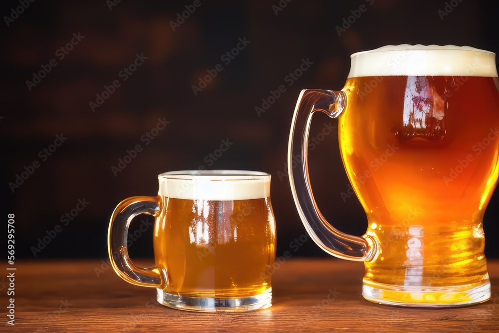High-Resolution Image of Amber Beer in a Mug Showcasing the Rich and Foamy Characteristics of Beer, Perfect for Adding a Rustic and Appealing Element to any Design Project High-Resolution Image of Amber Beer in a Mug Showcasing the Rich and Foamy Characteristics of Beer, Perfect for Adding a Rustic and Appealing Element to any Design Project