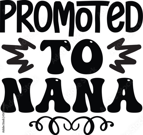 promoted to nana SVG