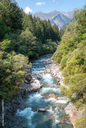 Passerschlucht  Gorge of Passer creek  in the alps of Passeiertal  Passer Valley  near Meran in South Tyrol  Trentino Alto Adige  Italy