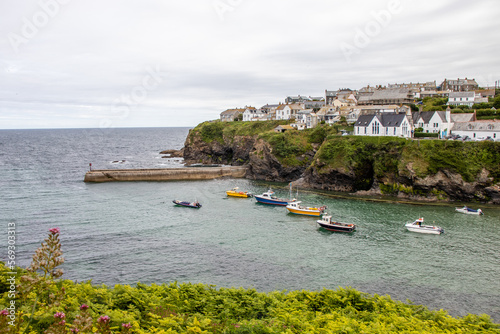 Port Isaac is a small fishing village on the Atlantic coast of north Cornwall, England, in the United Kingdom