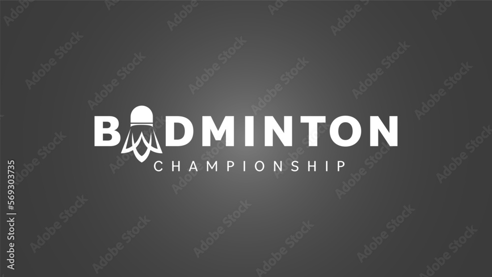 Badminton icon symbol vector, illustration Vector EPS 10