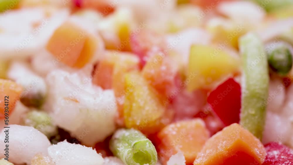 Freeze-dried Mexican vegetable mix