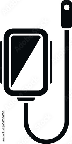 Gastroscope icon simple vector. Medical camera. Medicine diagnostic