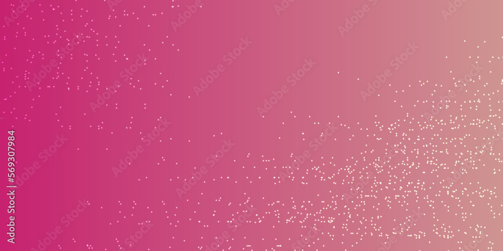 Abstract pink water drops with small bokeh background.  with bubbles background.