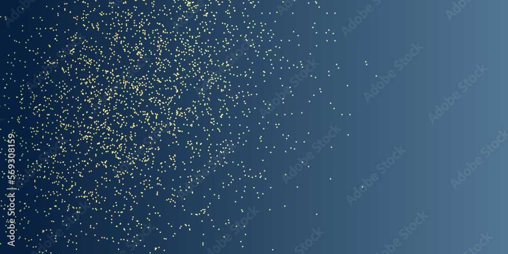 Dark blue bokeh with stars on blue background. Dark blue nebula sparkle purple stars universe in outer space galaxy on space. Blue sky with nice stars background.