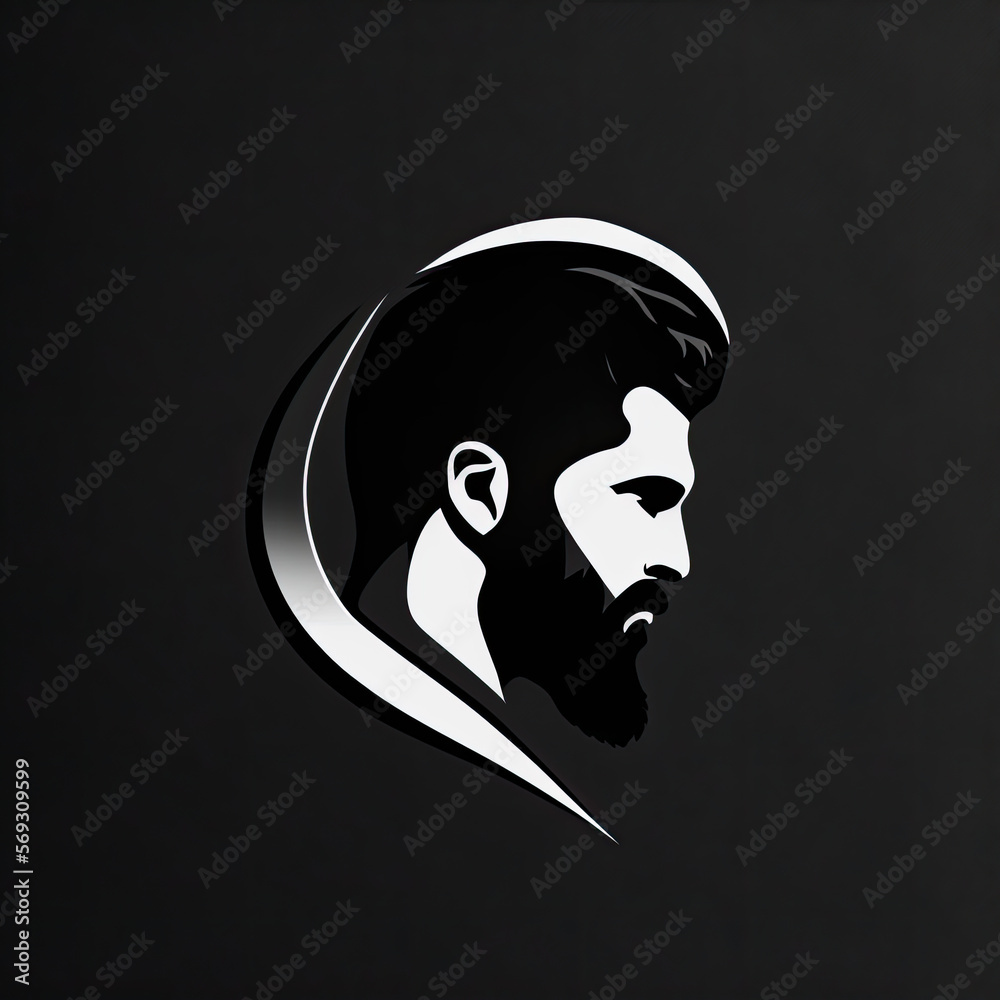 Minimal and Clean Barber Logo Design - Modern, Professional and Stylish ...