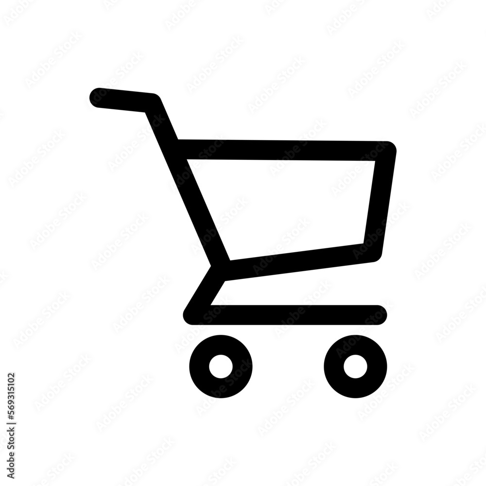 shopping cart icon vector shopping cart icon vector