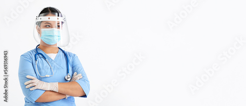 Portrait of female Asian do...