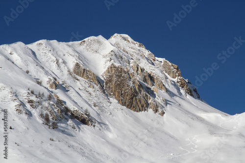 Tonale ski resort with Rhaetian Alps photo