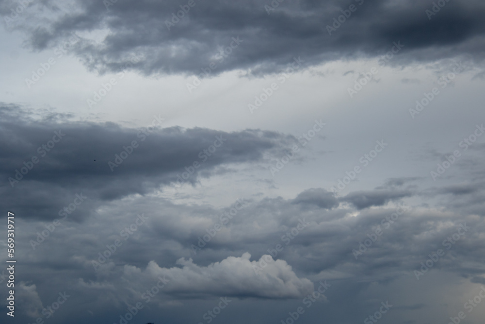 Obraz premium Cloudscape with copy space for background use