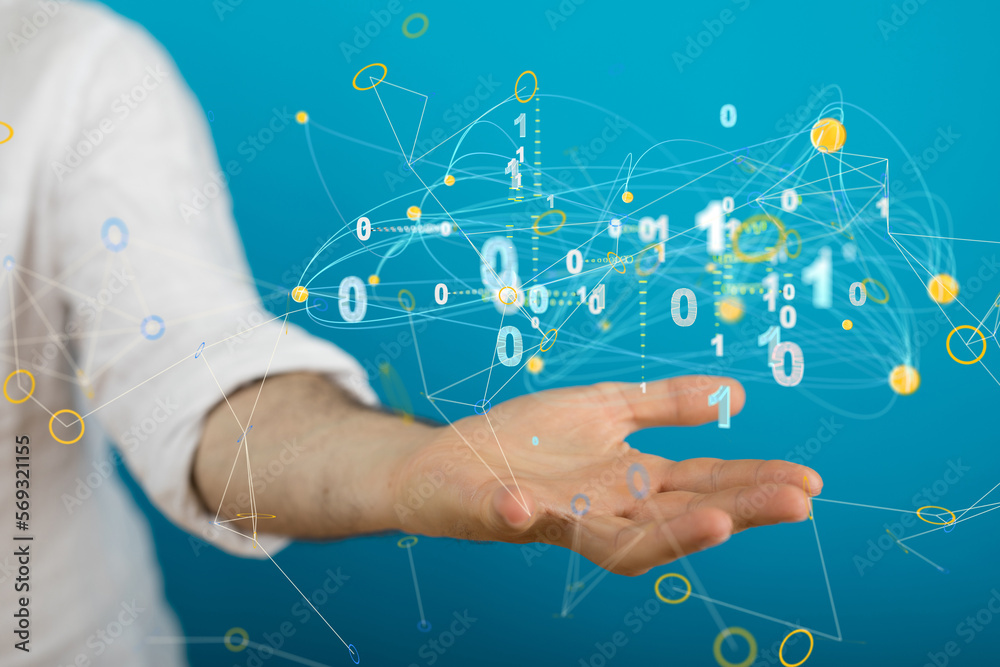 Global network. Blockchain. 3D illustration. Neural networks and artificial intelligence. Abstract 3d - connection Global network. Blockchain. 3D illustration. Neural networks and artificial intelligence. Abstract 3d - connection