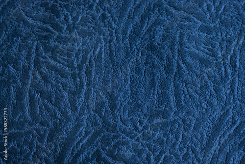 Macro photography of an extrange blue cloth pattern photo