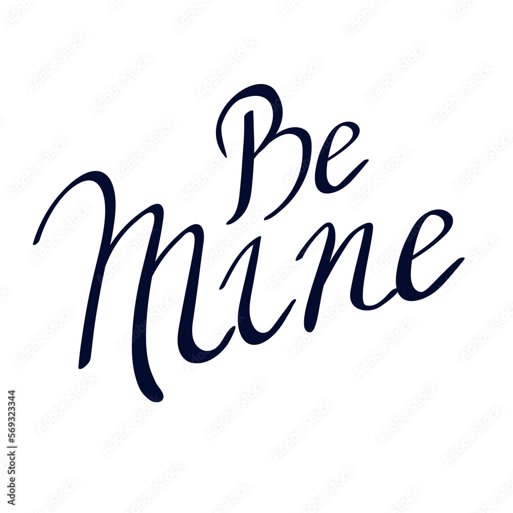 happy valentine's day, lettering, inscription, on a transparent background