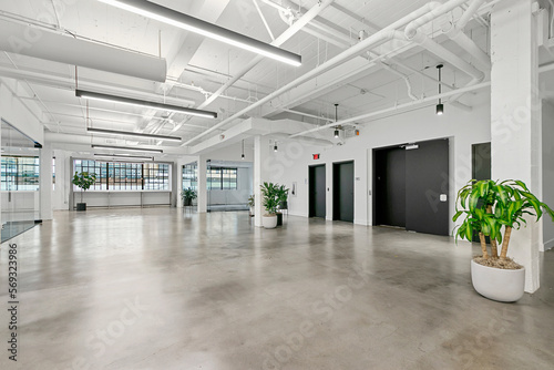 Vacant Office Lobby
